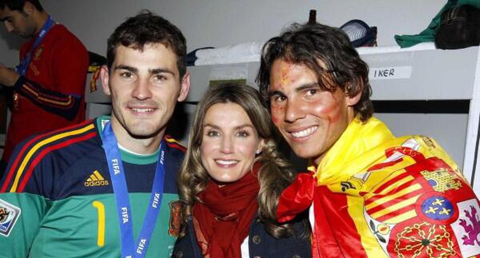 Rafael Nadal e Iker Casillas son grandes amigos. (Foto: Difusión)