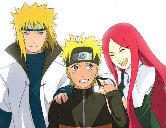 Ellos son Minato y Kushina, los verdaderos padres de Naruto.