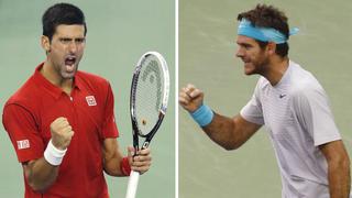 Djokovic y Del Potro avanzaron a semifinales en el Abierto de Shanghái