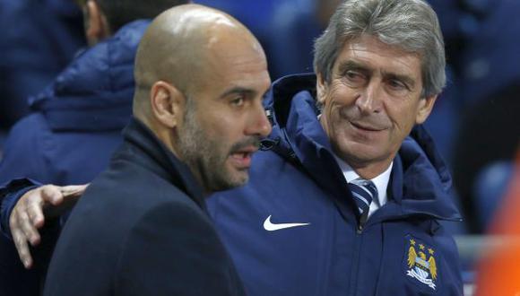 Pellegrini cree que anuncio de Pep Guardiola perjudicó al City