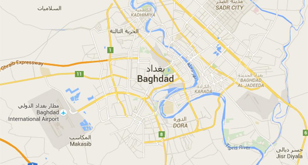 Grupos armados secuestraron a tres estadounidenses en Irak. (Foto: Google Maps)