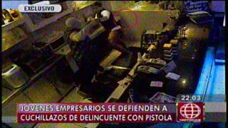 Chorrillos: empresario se defendió a cuchillazos de delincuente