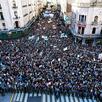 Vista aérea durante una marcha en protesta por el ajuste presupuestario a las universidades públicas en Buenos Aires, Argentina, el 23 de abril de 2024. (Foto de Emiliano Lasalvia/AFP).
