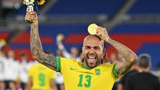 Dani Alves tras conquistar medalla de oro en Tokio 2020: “Es un momento indescriptible”