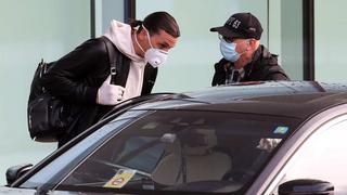 Ibrahimovic regresó a Italia este lunes y hará dos semanas de cuarentena