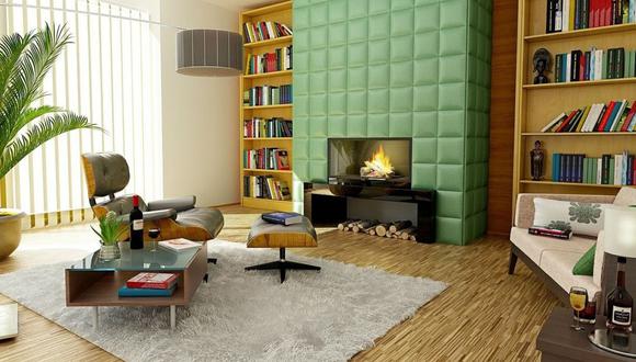 Las chimineas decorativas son una buena alternativa para colocarlas en un espacio libre de la sala o en el comedor. (Foto: Pixabay)