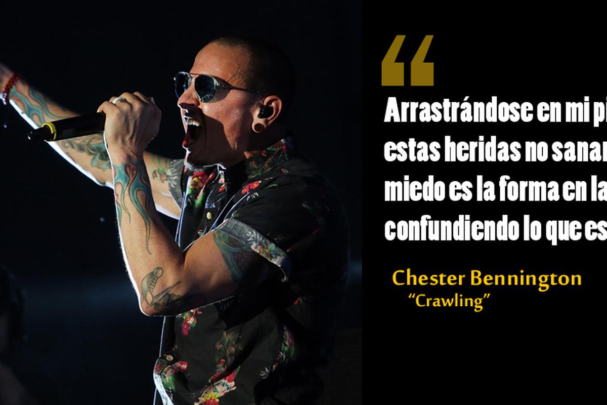 Chester Bennington: las letras de canciones que anticiparon la muerte del  vocalista de Linkin Park [FOTOS] | LUCES | EL COMERCIO PERÚ