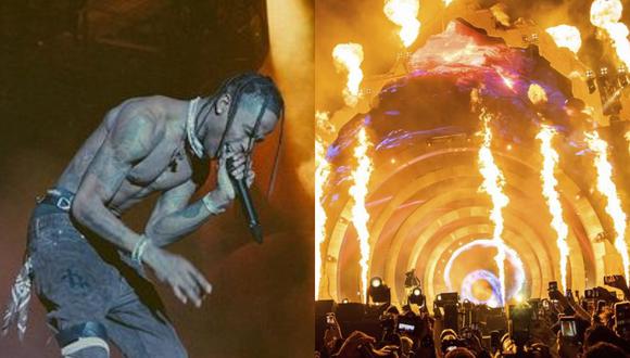 Murieron 8 personas en una estampida en el festival Astroworld mientras el rapero Travis Scott cantaba. (Foto: @travisscott/AP).