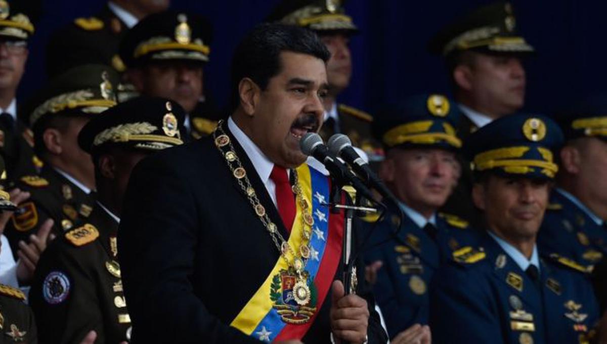 El apoyo de los militares es considerado clave para que Nicolás Maduro se mantenga en el poder en Venezuela. (Foto: AFP, vía BBC Mundo).