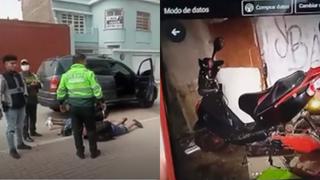 San Miguel: descubrió que delincuentes vendían su moto en Facebook y les tendió una trampa para capturarlos | VIDEO 