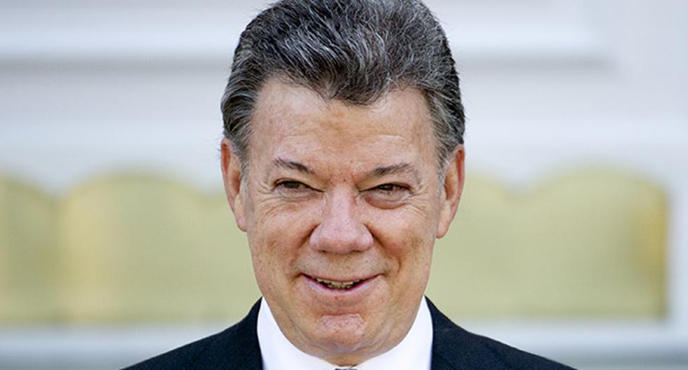 Premio Nobel de la Paz 2016 para el presidente de Colombia, Juan Manuel Santos. (Foto: EFE)