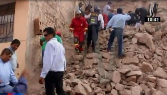 Moquegua: obrero murió tras derrumbe de cerro