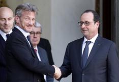 Premios César: Sean Penn es recibido por el Presidente de Francia