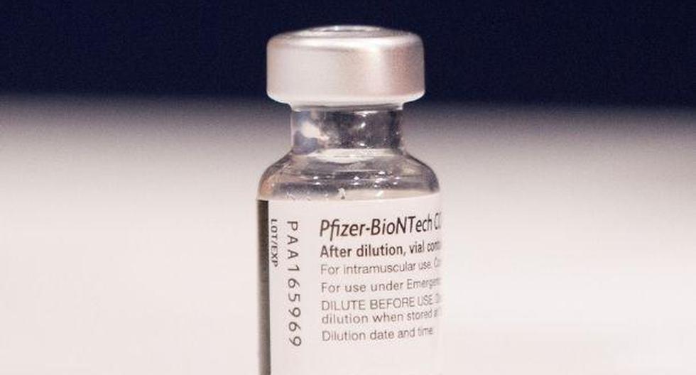Las dosis destinadas para los menores son del laboratorio Pfizer. (EFE/Orlando Barría)