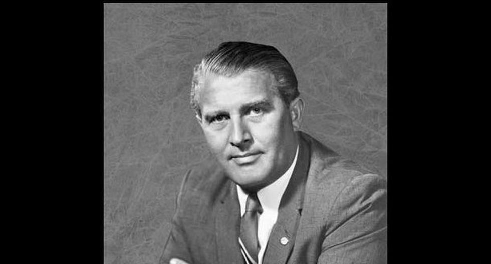 Un día como hoy falleció Wernher von Braun. (Foto: Difusión)