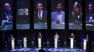 Argentina: Debate presidencial opacado por ausencia de Scioli