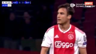 Bayern Munich vs. Ajax: el agónico gol de Tagliafico que evitó la victoria de los bávaros | VIDEO