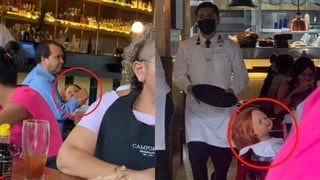 Va al restaurante con ‘Chucky’ y el video es furor en TikTok