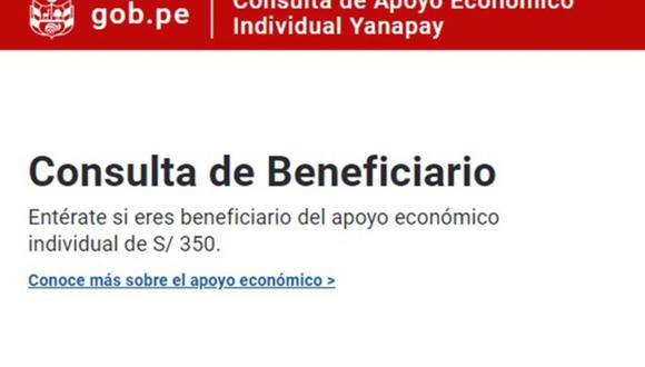 Bono Yanapay del Midis | Quiénes cobran, cuándo se paga y lo último que se sabe del subsidio | Foto: Andina