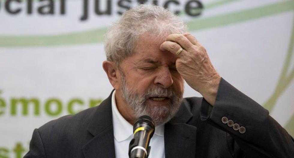 Da Silva se desempeñó como presidente de Brasil durante dos períodos, entre 2003 y 2011. Es la primera vez que un exjefe de Estado es condenado por sobornos. (Foto: EFE)