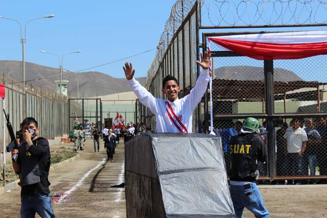 Áncash: reos realizaron 'Parada Militar' en penal de Chimbote - 4