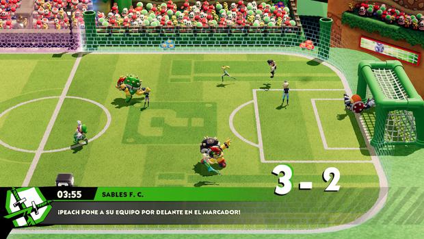 Mario Strikers: Battle League. (Imagen: Nintendo)