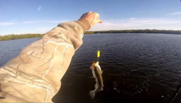 YouTube: ¿Pescarías usando un lego como anzuelo? (VIDEO)