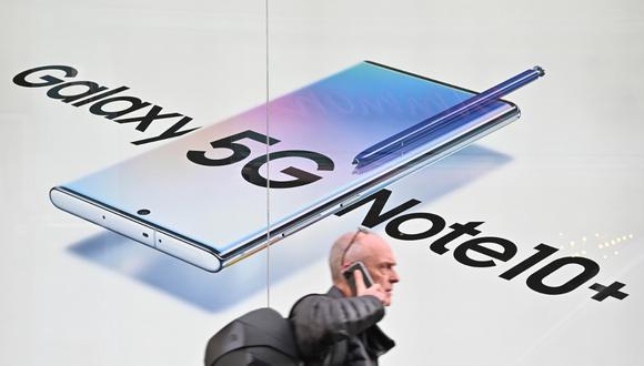 En la actualidad, el gigante tecnológico surcoreano no tiene planes para desarrollar una nueva versión del Galaxy Note para 2021. (JUSTIN TALLIS / AFP)
