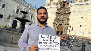 Villca Fernández, el opositor desterrado por Maduro que ya lleva un año en el Perú