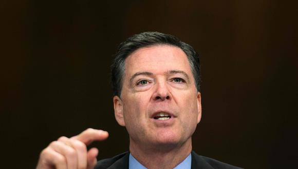 James Comey, el ex director del FBI que fue destituido por Donald Trump. (AFP).