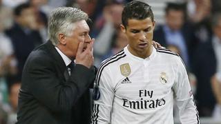 Carlo Ancelotti: “No entiendo que silben a Cristiano Ronaldo”