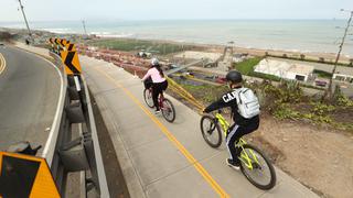 La bajada Marbella, una peligrosa ruta de acceso a la Costa Verde para peatones y ciclistas