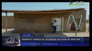 Chiclayo: aquí se escondió Roberto Torres durante una semana