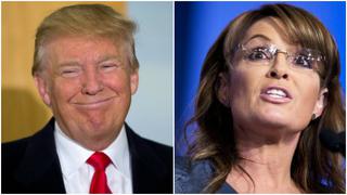 La conservadora Sarah Palin anuncia su apoyo a Donald Trump