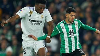 Se aleja del Barcelona: Real Madrid no pasó del empate contra Betis