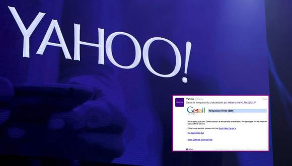 Yahoo se disculpó con Google por echarle en cara caída de Gmail