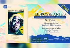 BNP: revista "Libros & Artes" rinde homenaje al poeta Rodolfo Hinostroza