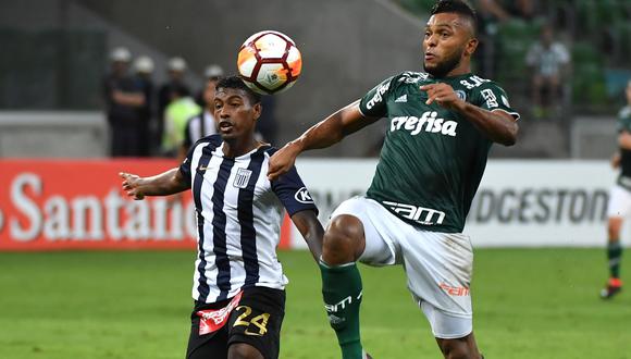 Alianza Lima cayó 2-0 ante Palmeiras en Brasil por Copa Libertadores. (Foto: AFP)