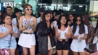 Más de 30 escolares se encuentran varados en Tarapoto porque su vuelo de regreso a Lima fue cancelado | VIDEO 