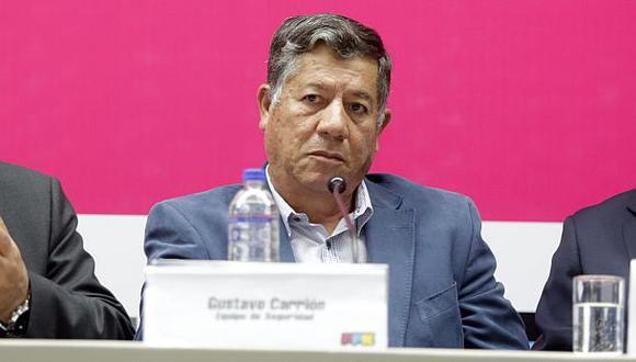 Gustavo Carrión fue designado director de Seguridad de Mininter