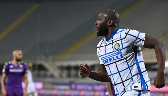 El velocista Lukaku: la curiosa estadística del belga jugando con la camiseta del Inter