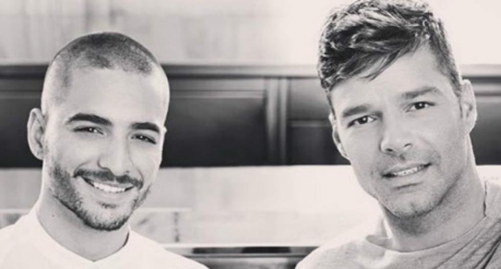 Maluma y Ricky Martín juntos en proyecto.(Foto: Instagram)