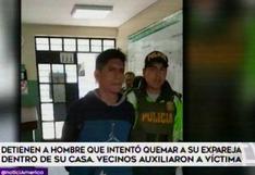 San Juan de Lurigancho: sujeto intentó quemar a su ex pareja