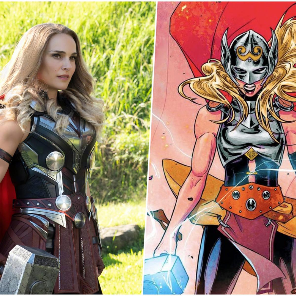 Mancha Contiene Brillante Thor: Love and Thunder" | “Thor 4″: ¿Cómo Jane Foster se convirtió en Thor  en los cómics? | "Thor: Amor y Trueno" | Marvel | Natalie Portman | Chris  Hemsworth | Relato