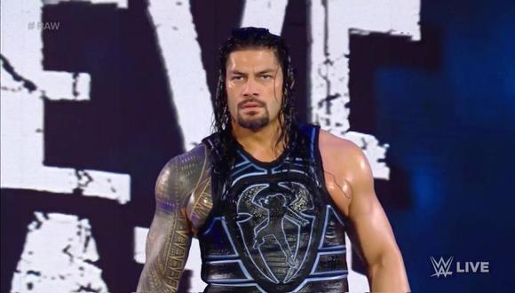 Roman Reigns perdió por culpa de Jinder Mahal en la lucha estelar de Raw. (Foto: WWE)