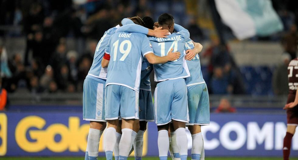 Lazio venció 3-1 al Torino este lunes y recuperó la cuarta posición en la Serie A. (Foto: Prensa Lazio)