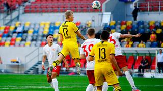 Haaland salvó al Dortmund: cabezazo letal en el último minuto que le dio el triunfo al Borussia en Bundesliga