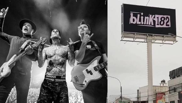¿Blink-182 ofrecerá show en Perú?: estos son los carteles en diversas zonas de Lima que dan indicios. (Foto: Facebook Blink-182).