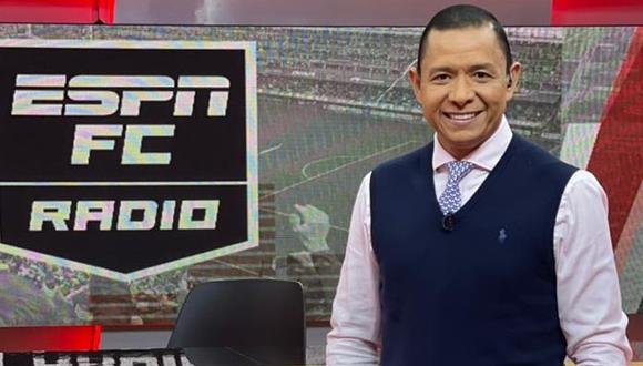 Iván René Valenciano también es comentarista en la cadena internacional ESPN. (Foto: Twitter).
