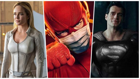 DC Fandome incluirá información de las series "Legends of Tomorrow", "The Flash", "Zack Snyder's Justice Legaue" y más. Fotos: The CW/ Warner Bros.